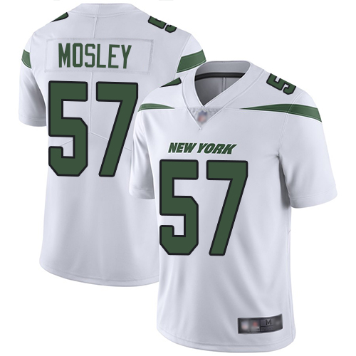 New York Jets Limited White Youth C.J. Mosley Road Jersey NFL Football 57 Vapor Untouchable